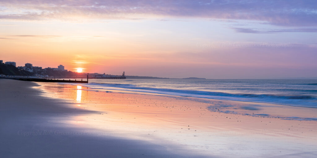 Alum Chine Beach Sunrise