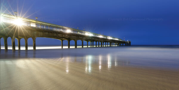 Boscombe Pier, Dorset. Print available to buy.