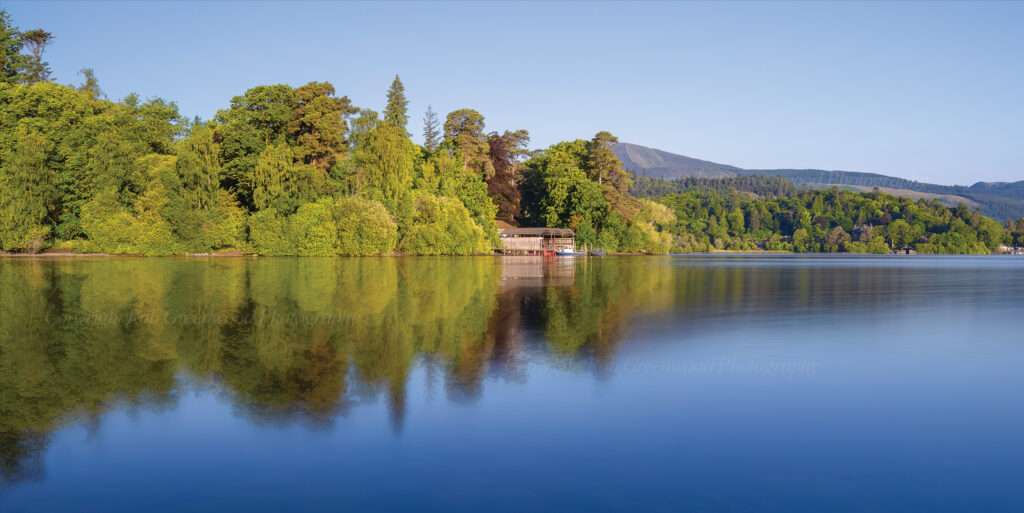 Derwentwater Isle, Lake District. 1