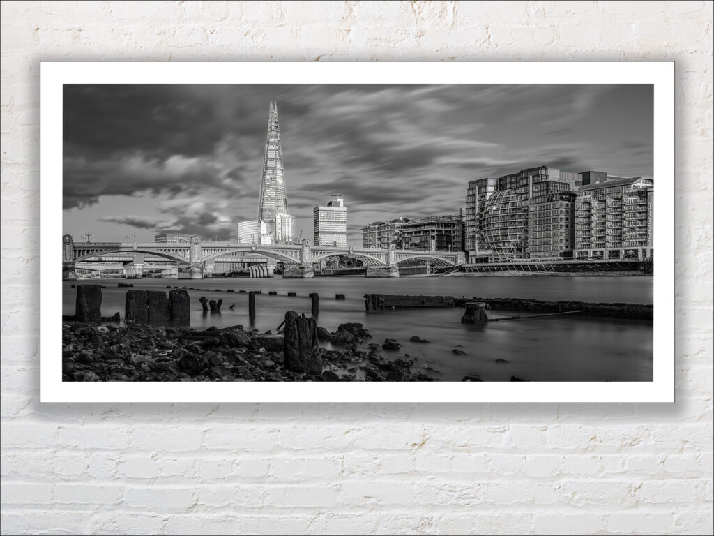 The Shard, London. (B&W) - Image 3