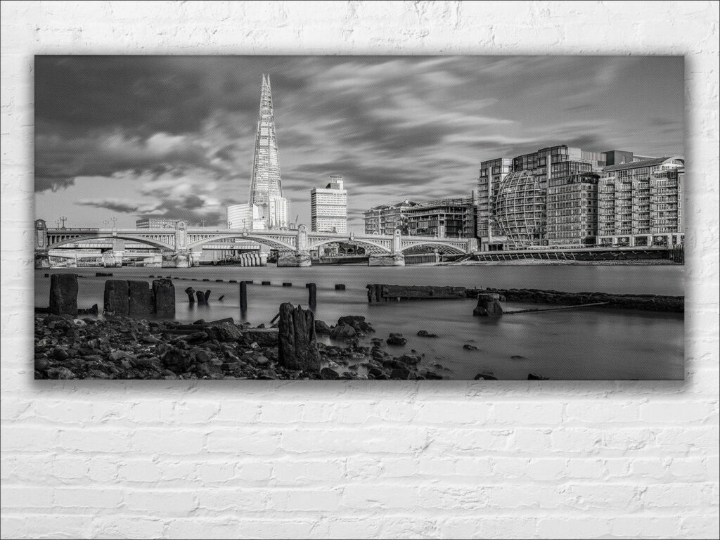 The Shard, London. (B&W) - Image 6
