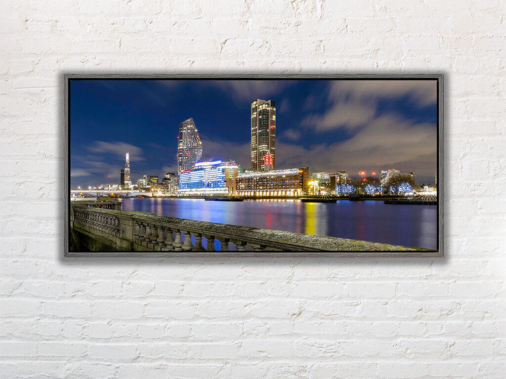 The Thames, London by Night. 1 - Image 8