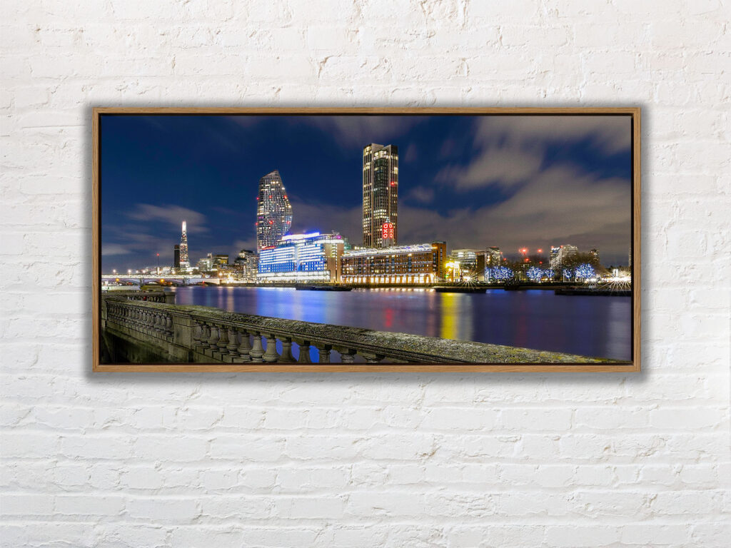 The Thames, London by Night. 1 - Image 7
