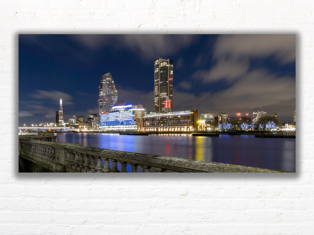 The Thames, London by Night. 1 - Image 2