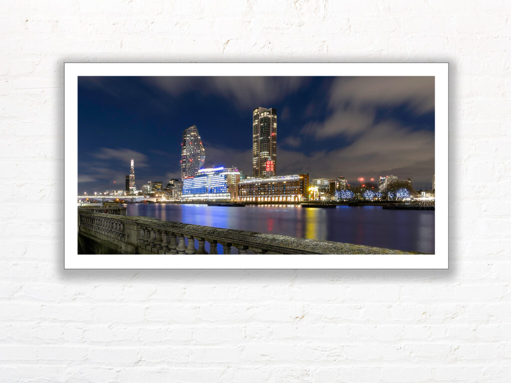 The Thames, London by Night. 1 - Image 3