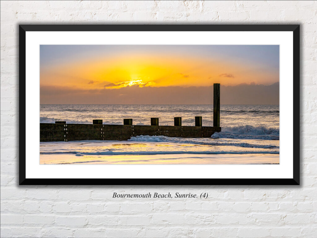 Bournemouth Beach, Sunrise. 4 - Image 4