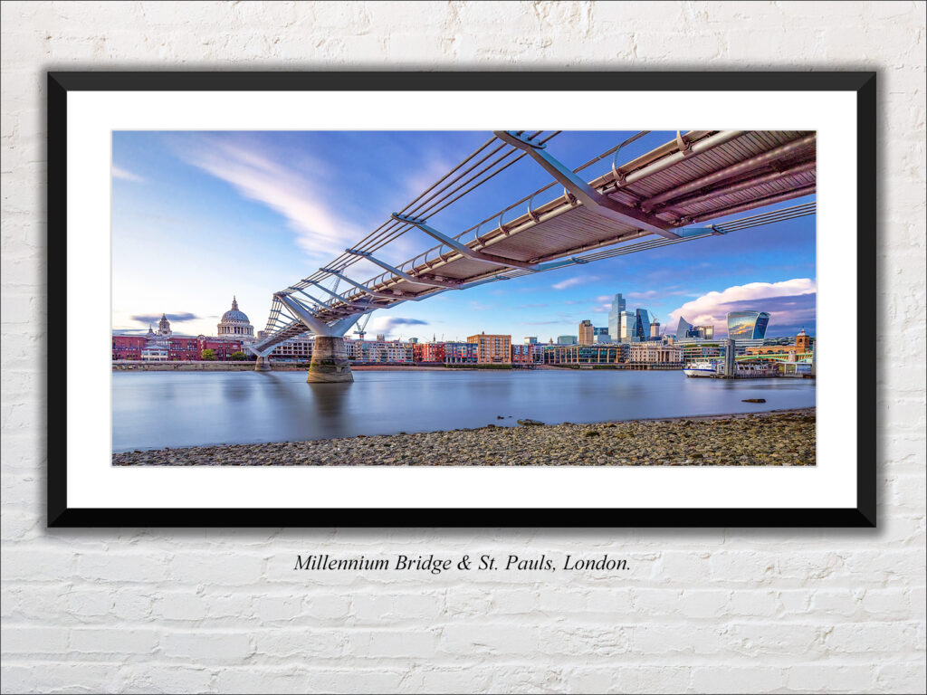 Millennium Bridge and St. Pauls, London - Image 4