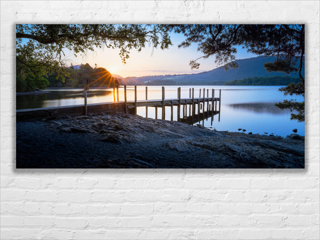 Kitchen Bay Jetty, Derwentwater - Image 6