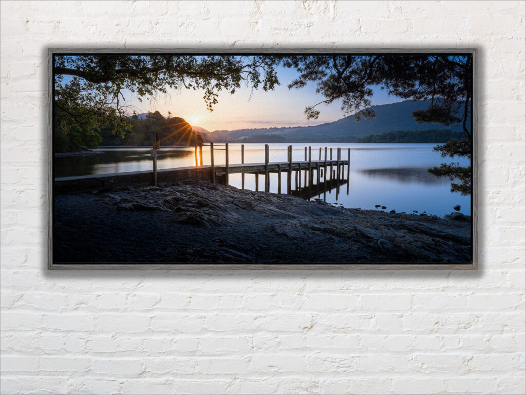 Kitchen Bay Jetty, Derwentwater - Image 8