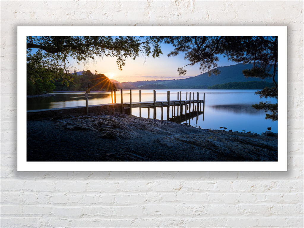 Kitchen Bay Jetty, Derwentwater - Image 3