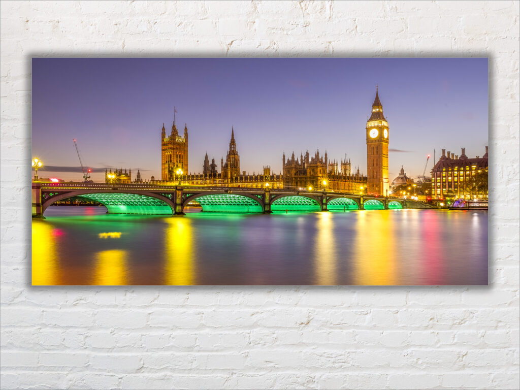 Westminster Bridge, London, print for sale